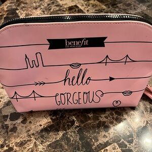 Benefit Cosmetics makeup bag